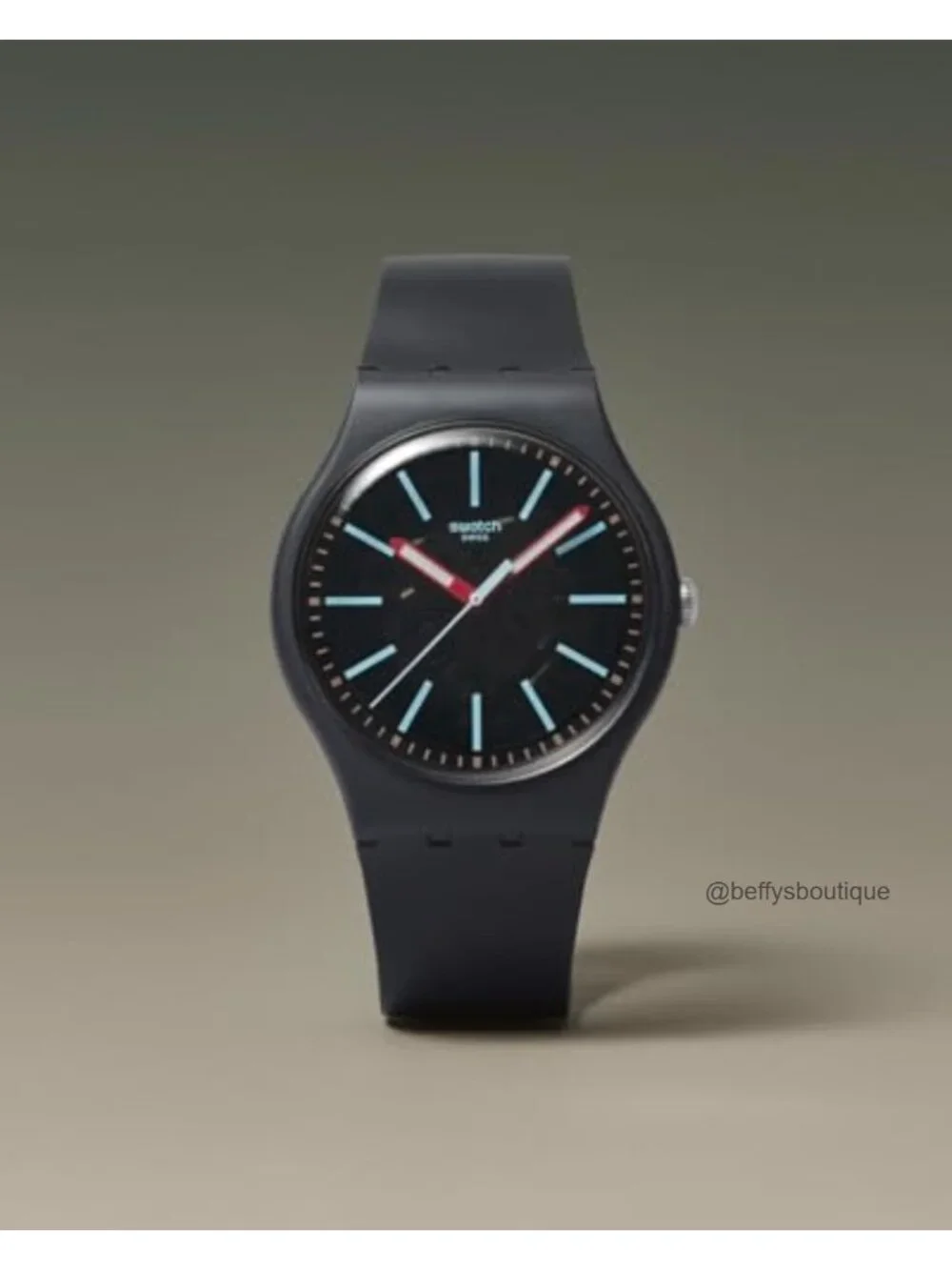 Swatch Unisex Watch 41mm Polymer Quartz Waterproof Casual